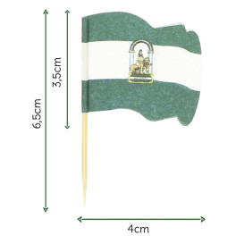 Napichovátka Vlajky " Andalucía " 65mm (14400 Ks)