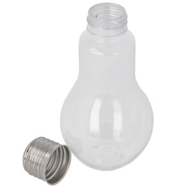 Láhev Bombilla Průhledný PET 100ml s tapón (25 Ks)