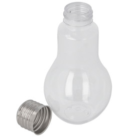 Láhev Bombilla Průhledný PET 400ml (25 Ks)