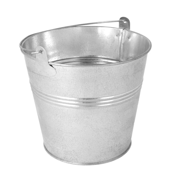 Kbelík na Led pro Prezentaci Kovová Ø14x14cm (12 Ks) Kbelík na Led pro Prezentaci Kovová Ø14x14cm (12 Ks)