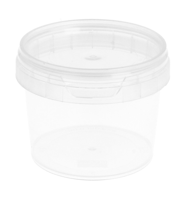 Plastové Obaly s Víčko s Integrovaným Víčkem 120ml Ø6,9cm (1000 Ks) Plastové Obaly s Víčko s Integrovaným Víčkem 120ml Ø6,9cm (1000 Ks)