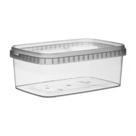 Obaly Plastové a Víčko s Integrovaným Víčkem 1200ml 192x126mm (13 Ks)