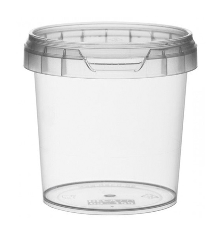 Plastové Obaly s Víčko s Integrovaným Víčkem 155 ml Ø6,9 (960 Ks) Plastové Obaly s Víčko s Integrovaným Víčkem 155 ml Ø6,9 (960 Ks)