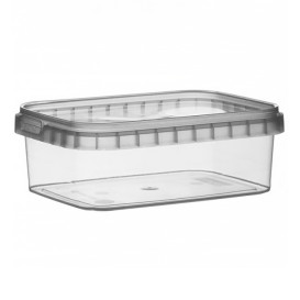 Obaly Plastové a Víčko s Integrovaným Víčkem 280ml 120x88mm (24 Ks)