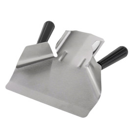 Lopatna Hranolky 2 s Plochým Inox Stříbrný 20x22,5x5 cm (1 Ks)