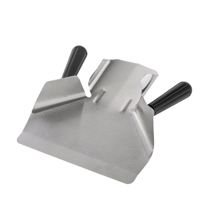 Lopatna Hranolky 2 s Plochým Inox Stříbrný 20x22,5x5 cm (1 Ks) Lopatna Hranolky 2 s Plochým Inox Stříbrný 20x22,5x5 cm (1 Ks)