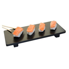 Bambusový Podnos Černá na Sushi 50x23x2,5cm (1 Ks)