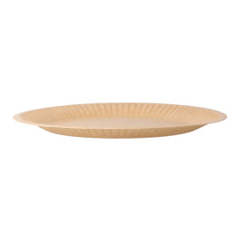 Papírové Talíř Biocated Přírodní Relieve Ø18cm (20 Ks)