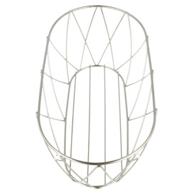 Oválný Koš Ocel Stříbrný 255x127x102mm (12 Ks)