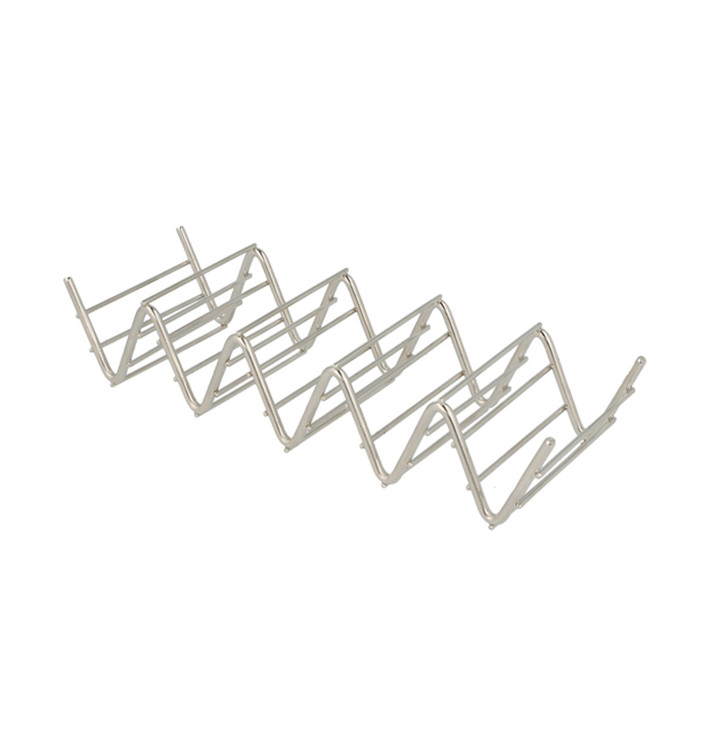 Stojan na Sendviče Ocel 197x64x38mm (12 Ks) Stojan na Sendviče Ocel 197x64x38mm (12 Ks)
