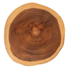 Podnos pro Prezentaci Oválný Dřevěný 406x203x19mm (1 Ks)