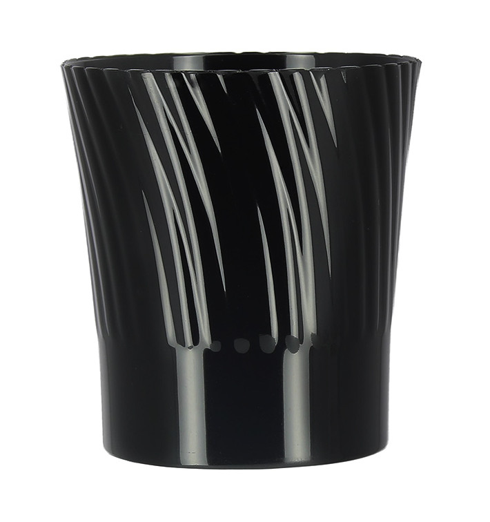 Plastové Kelímek pro Ochutnávky Černá 165ml (432 Ks) Plastové Kelímek pro Ochutnávky Černá 165ml (432 Ks)