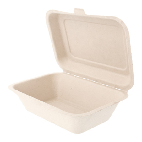 Menu Box z Cukrové Třtiny 136x182x64mm (50 Ks)