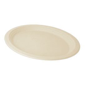 Podnos z Cukrové Třtiny Přírodní 320x255x21mm (50 Ks)