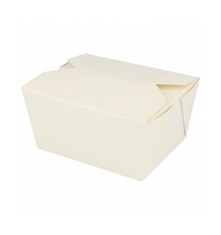 Krabička Karton Americký Bílá 11,3x9x6,4cm 780ml (50 Ks) Krabička Karton Americký Bílá 11,3x9x6,4cm 780ml (50 Ks)