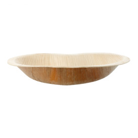Talíř ve Tvaru Srdce z Palmových Listů 16,5x16,5x2,5cm (200 Ks)