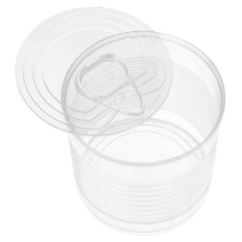 Konzervační Nádoba Průhledný PS 220ml Ø7,4x7cm (20 Ks)