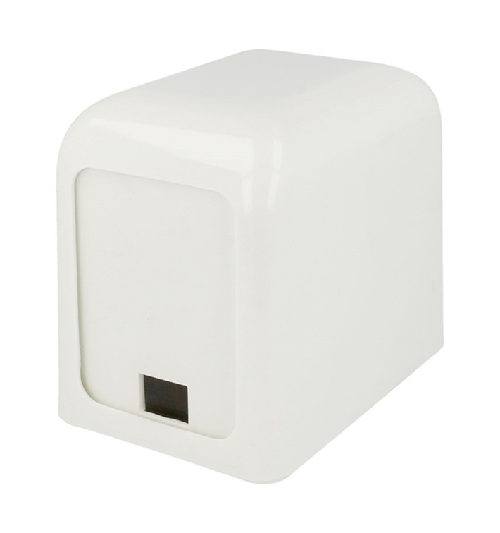 Plastové Zásobníky na Ubrousky Miniservis Bílý 15x10x12,5cm (1 Ks) Plastové Zásobníky na Ubrousky Miniservis Bílý 15x10x12,5cm (1 Ks)