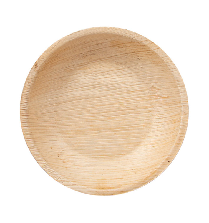 Talíř Kulatý z Palmových Listů Ø12,5x2 cm (25 Ks) Talíř Kulatý z Palmových Listů Ø12,5x2 cm (25 Ks)