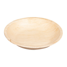 Talíř Kulatý z Palmových Listů Ø12,5x2 cm (25 Ks)