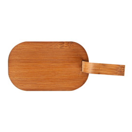 Mini Lopatka Bamboo Přírodní Víčko s 8x5 cm (400 Ks)