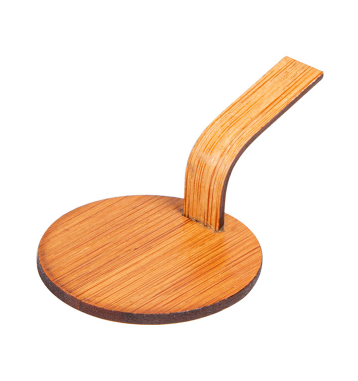 Mini Lopatka Bamboo Přírodní Víčko s Ø5 cm (400 Ks) Mini Lopatka Bamboo Přírodní Víčko s Ø5 cm (400 Ks)