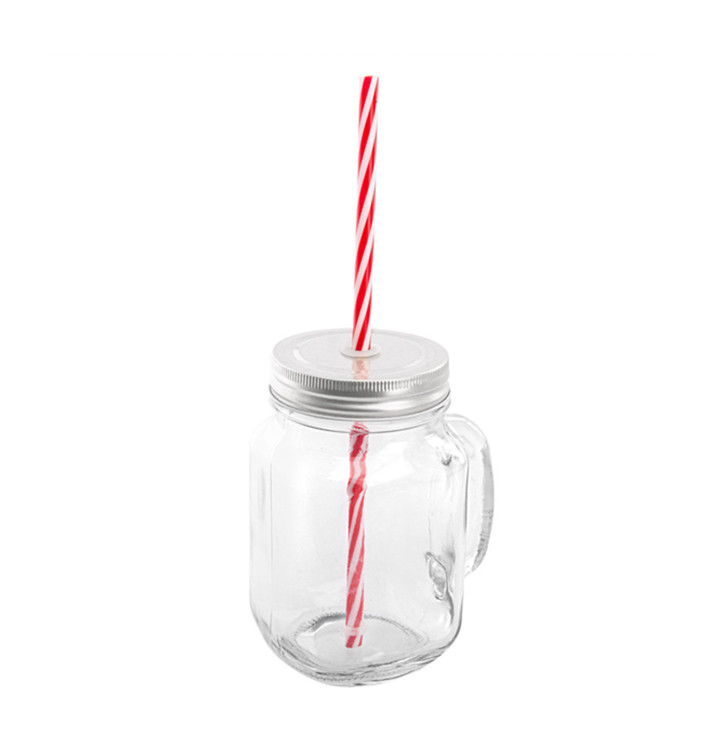 Karafa Krystal s Víčko a Brčka 450ml (24 Ks) Karafa Krystal s Víčko a Brčka 450ml (24 Ks)