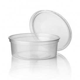 Plastová Miska Průhledný PP 350ml Ø11,5cm (500 Kousky)