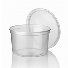 Plastová Miska Průhledný PP 500 ml Ø11,5cm (50 Kousky)