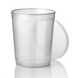 Plastová Miska Průhledný PP 1000 ml Ø11,5cm (50 Kousky)