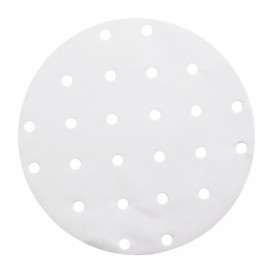 Papírové Nepromastitelný Bílý na Parní Hrnce Ø20 cm (2000 Ks)