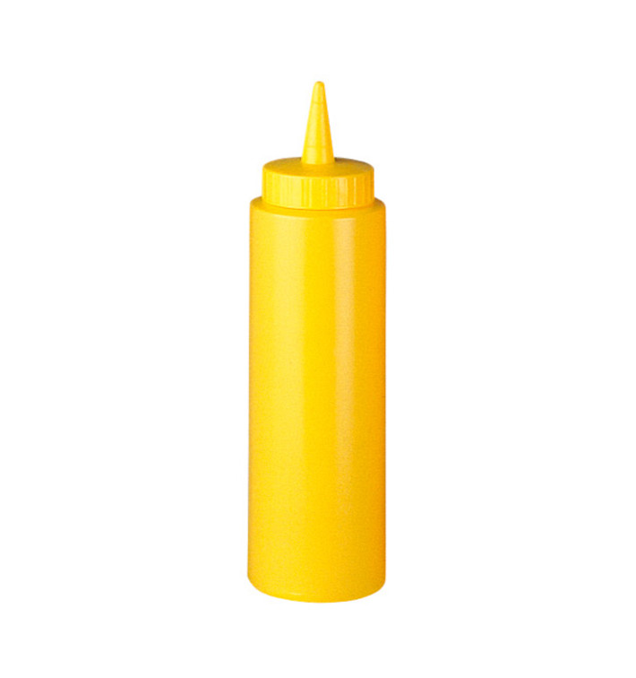 PLA stový Dávkovač na Omáčky Žlutá 240ml (6 Ks) PLA stový Dávkovač na Omáčky Žlutá 240ml (6 Ks)