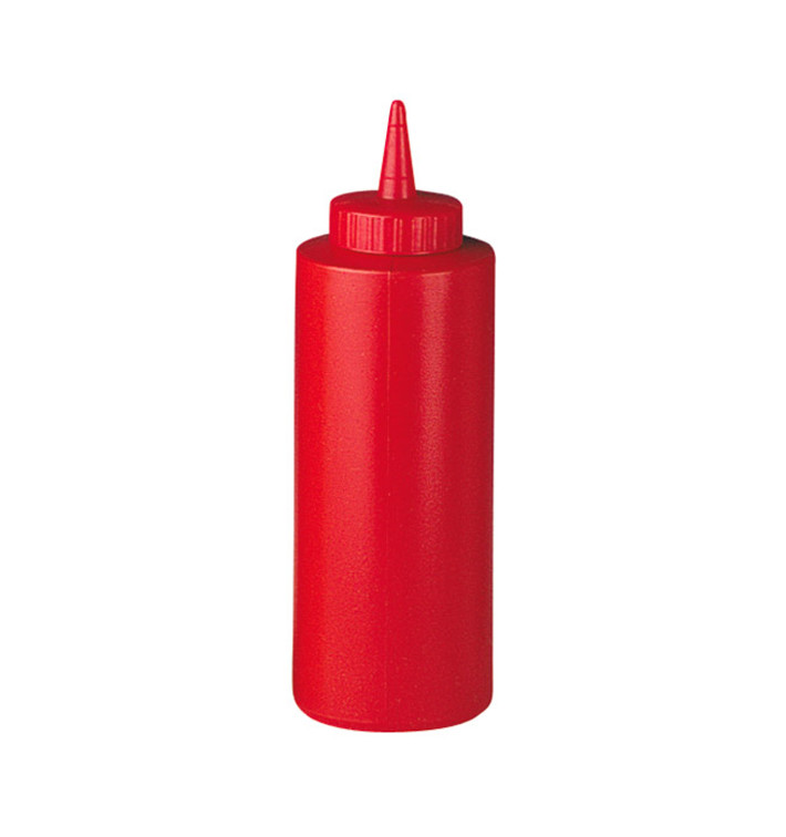 PLA stový Dávkovač na Omáčky Červené 360ml (72 Ks) PLA stový Dávkovač na Omáčky Červené 360ml (72 Ks)
