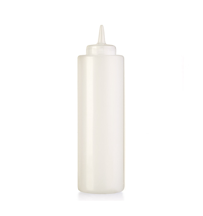 PLA stový Dávkovač na Omáčky Průsvitný 720ml (6 Ks) PLA stový Dávkovač na Omáčky Průsvitný 720ml (6 Ks)