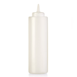 PLA stový Dávkovač na Omáčky Průsvitný 720ml (36 Ks)