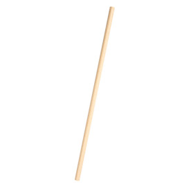 Papírová Rovná Brčka Přírodní Balené Kraft Ø6mm 21cm (3000 Ks)