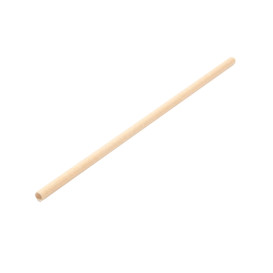Papírová Rovná Brčka Přírodní Balené Kraft Ø6mm 21cm (250 Ks)