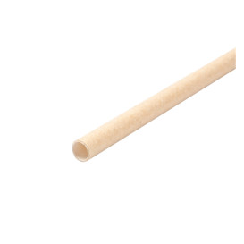 Papírová Rovná Brčka Přírodní Balené Kraft Ø6mm 21cm (250 Ks)