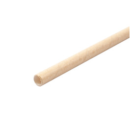 Papírová Rovná Brčka Kraft Ø6mm 14cm (6.000 Ks)