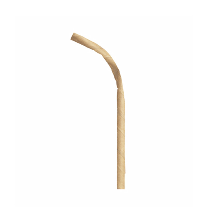 Flexibilní Brčka Papírové Odrůda Ø6mm 23cm (3.000 Ks) Flexibilní Brčka Papírové Odrůda Ø6mm 23cm (3.000 Ks)