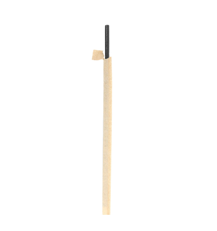 Papírová Rovná Brčka Přírodní Balené Kraft Ø8mm 20cm (100 Ks) Papírová Rovná Brčka Přírodní Balené Kraft Ø8mm 20cm (100 Ks)