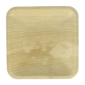 Talíř Čtvercový z Palmových Listů 15x15cm (200 Ks)