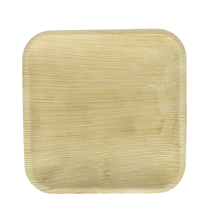 Talíř Čtvercový z Palmových Listů 18x18cm (25 Ks) Talíř Čtvercový z Palmových Listů 18x18cm (25 Ks)