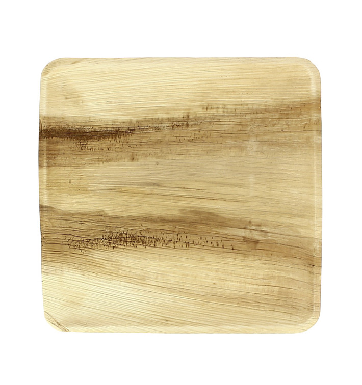 Talíř Čtvercový z Palmových Listů 24x24cm (25 Ks) Talíř Čtvercový z Palmových Listů 24x24cm (25 Ks)