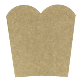 Krabička na Popcorn Málo Kraft 45g 6,5x8,5x15cm (25 Ks)