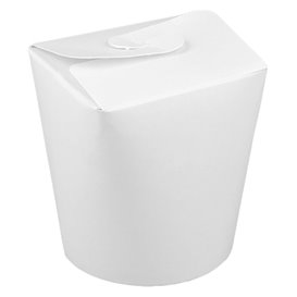 Obaly na Potraviny pro Fast Food 100% ECO Bílý 16Oz/480ml (50 Ks)