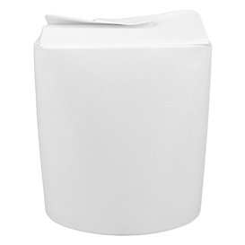 Obaly na Potraviny pro Fast Food 100% ECO Bílý 16Oz/480ml (50 Ks)
