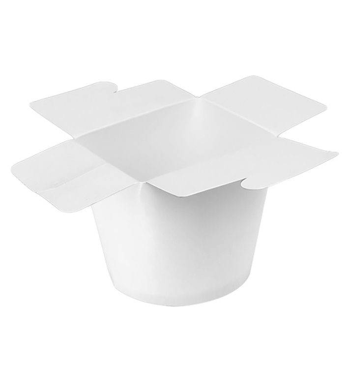 Obaly na Potraviny pro Fast Food 100% ECO Bílý 26Oz/780ml (500 Ks) Obaly na Potraviny pro Fast Food 100% ECO Bílý 26Oz/780ml (500 Ks)
