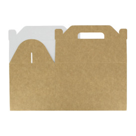 Menu Box Kraft 225x145x150mm (25 Ks)