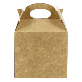 Menu Box Kraft 131x131x115mm (25 Ks)
